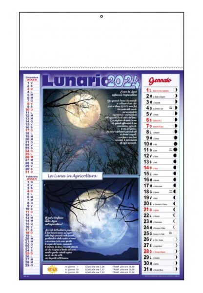 Calendario lunario 2024 D8790