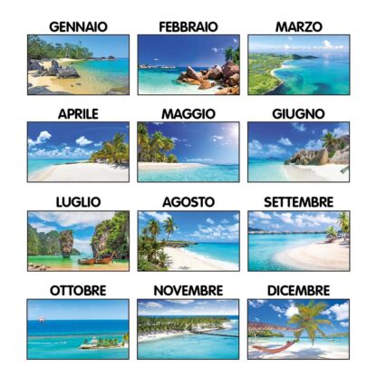 Calendario da tavolo mari C6451