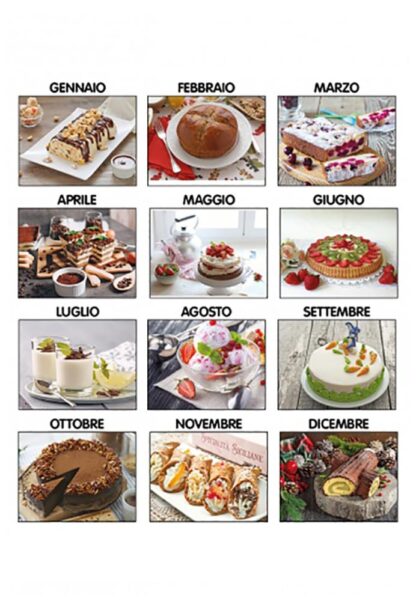 Calendario illustrato Dolci Sapori 2024