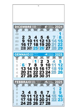 Calendario trittico 2025 C3691