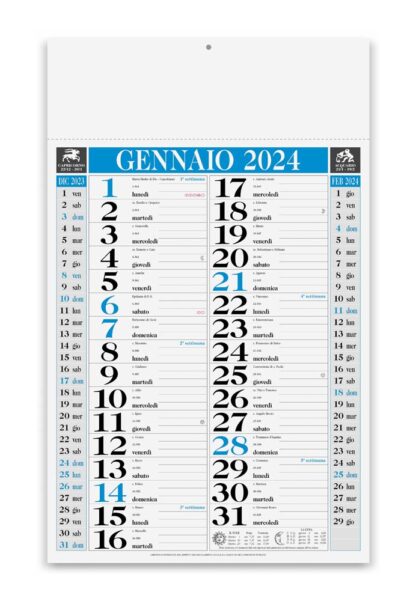 Calendario olandese 2024 PA640BL