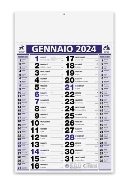 Calendario olandese 2024 PA646BL