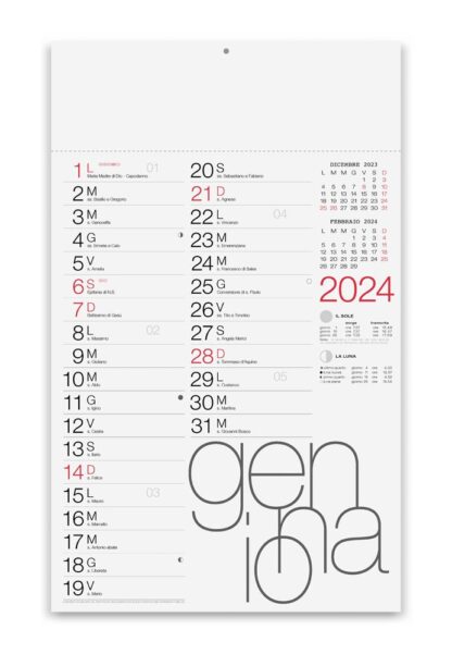 Calendario olandese moderno